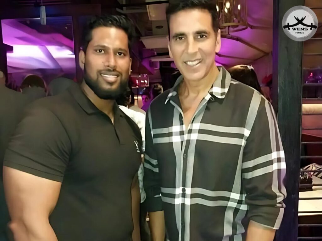 Personal security service for Akshay Kumar, ensuring top-level protection with highly trained bodyguards during public appearances and events.