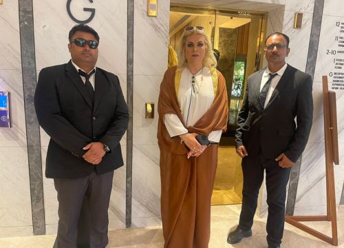 Personal security service provided to a Turkish princess during her visit to India, ensuring her safety and privacy with highly trained bodyguards.