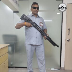 Armed security in Mumbai