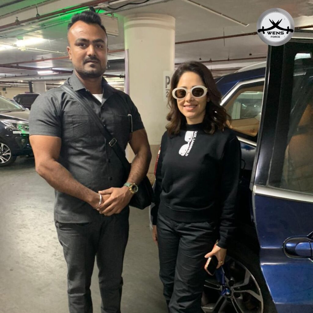 personal protection officer (PPO) given to celebrity Nushrat bharucha for her security.