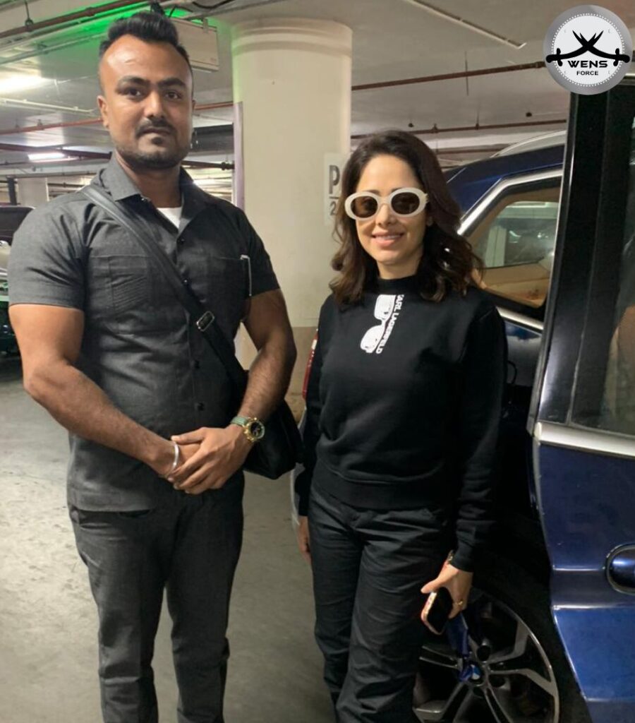 personal protection officer (PPO) given to celebrity Nushrat bharucha for her security.