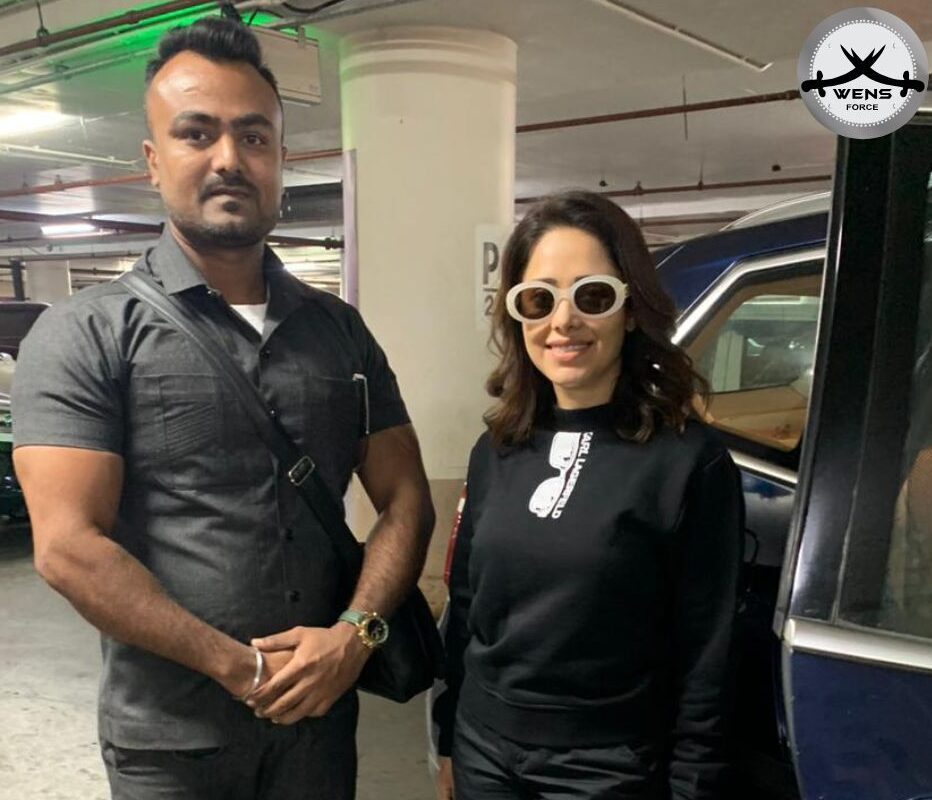 personal protection officer (PPO) given to celebrity Nushrat bharucha for her security.